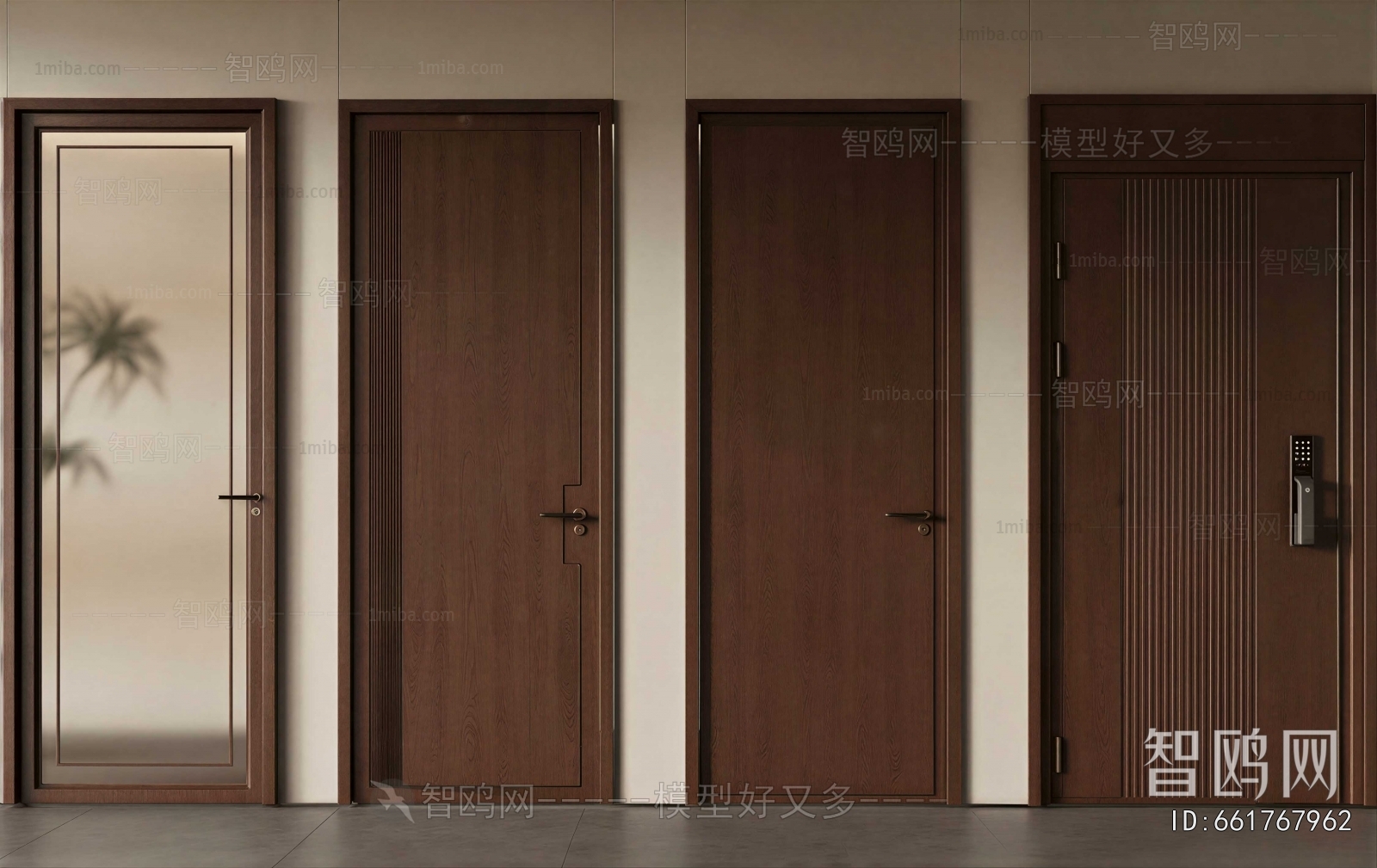 Modern Single Door
