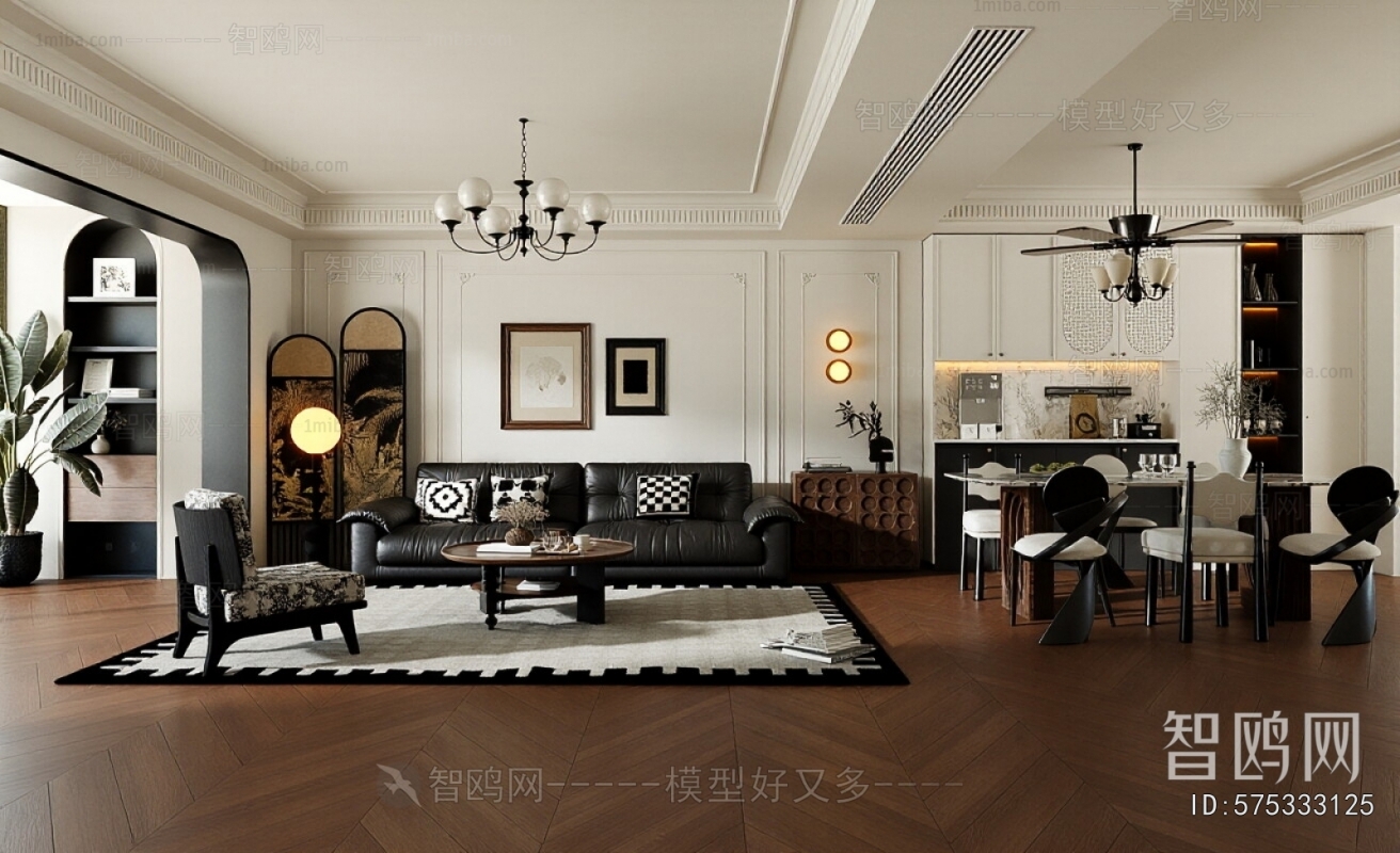 French Style A Living Room
