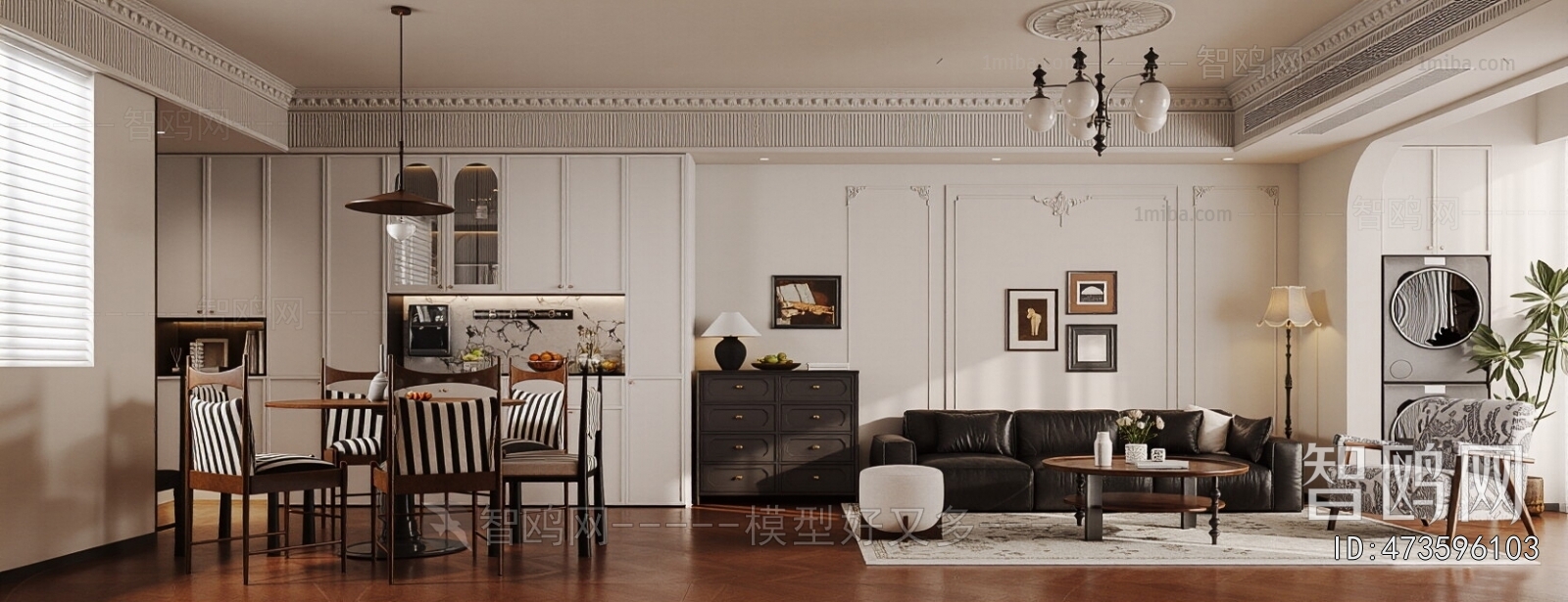 French Style A Living Room