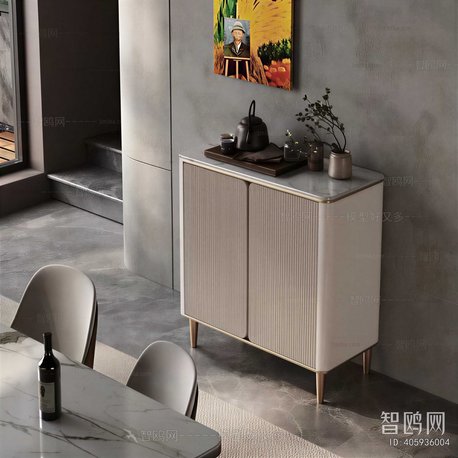 Modern Side Cabinet