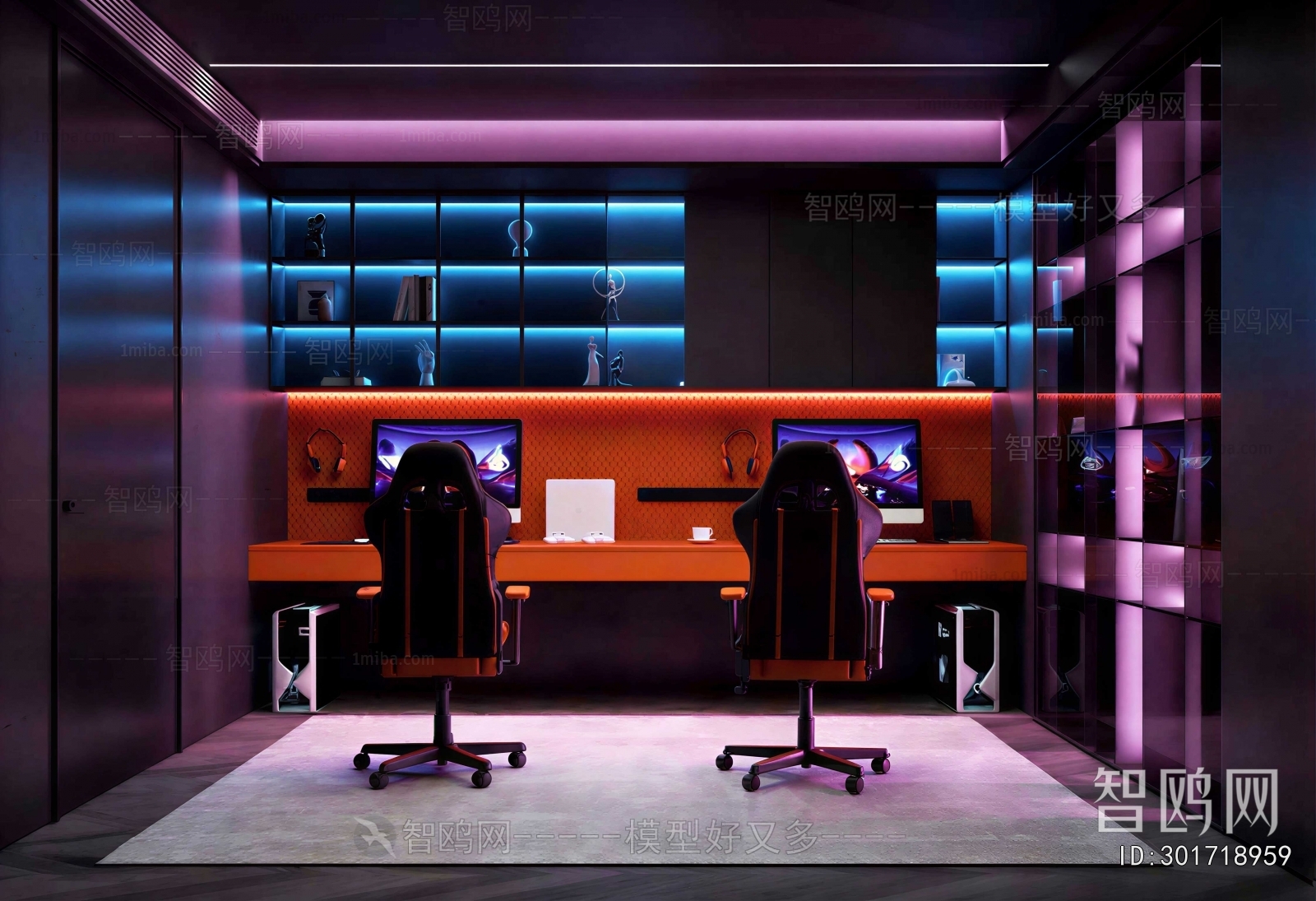 Modern E-sports Room