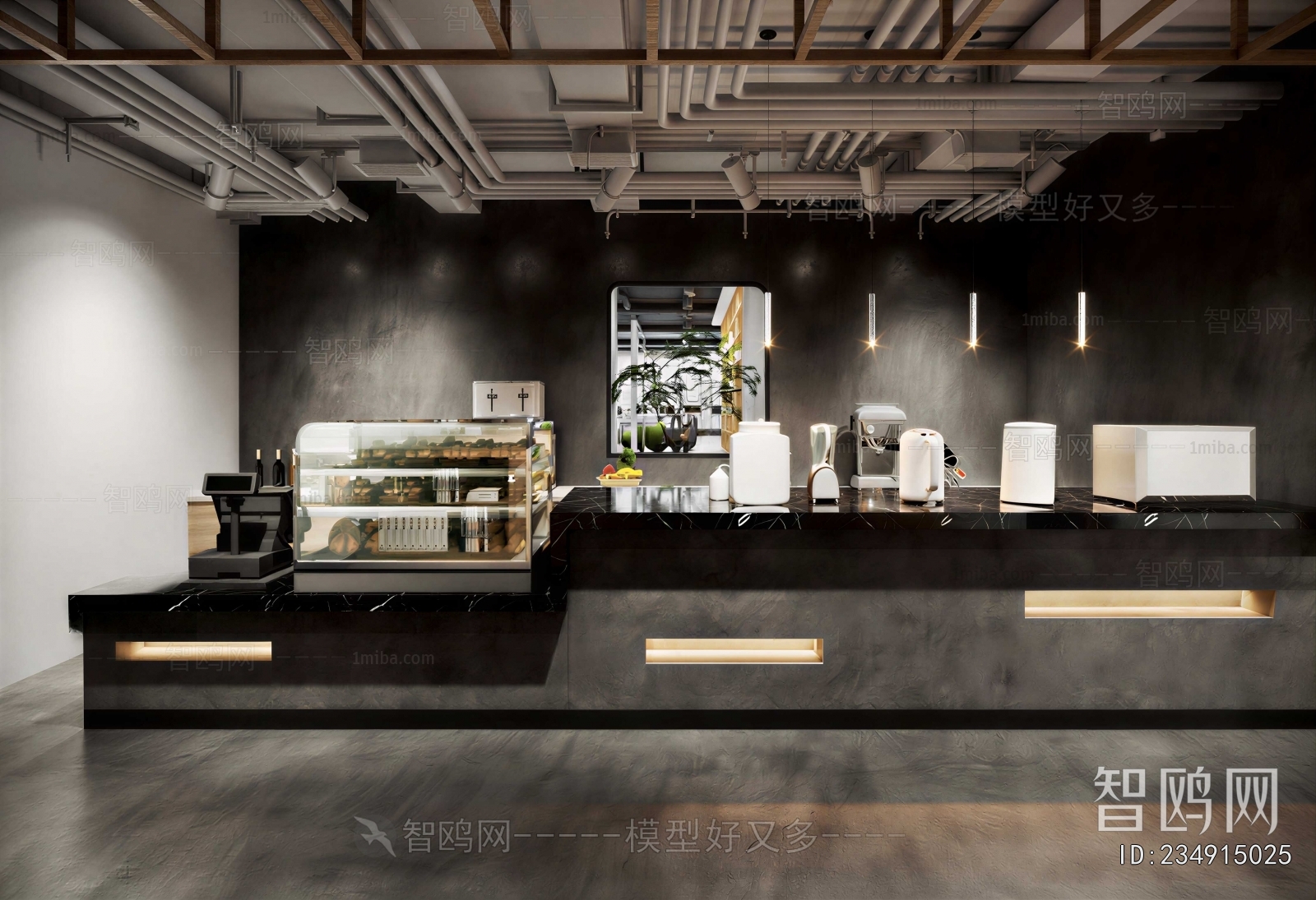 Industrial Style Cafe
