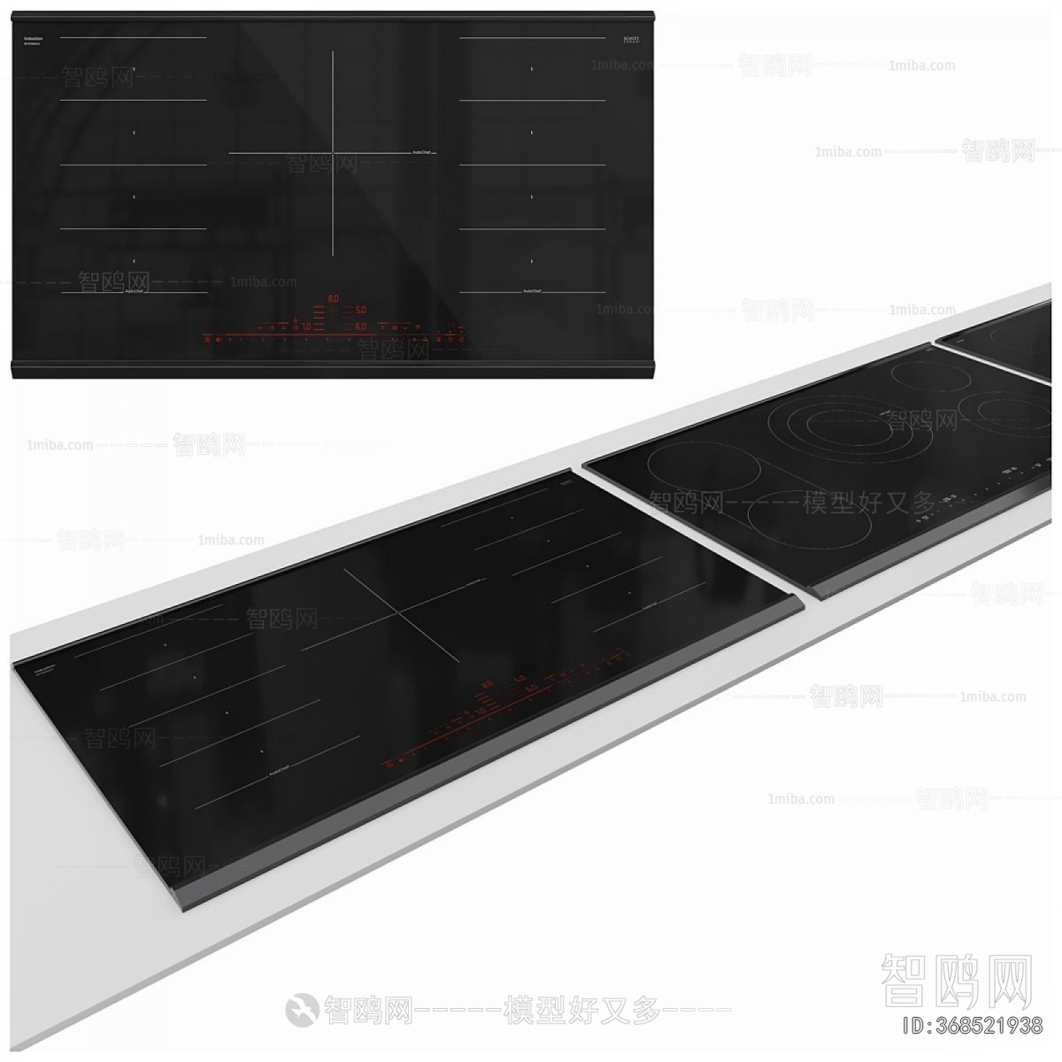 Modern Kitchen Electric Gas Range