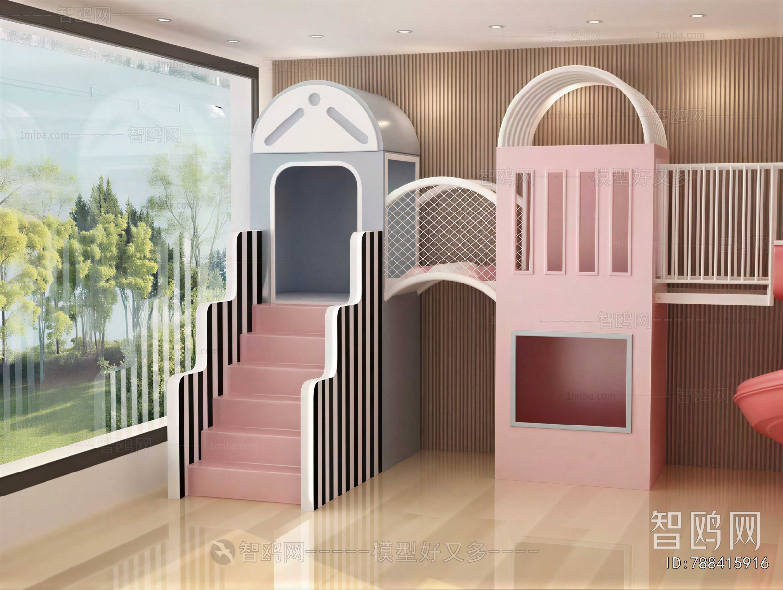 Modern Children's Playroom