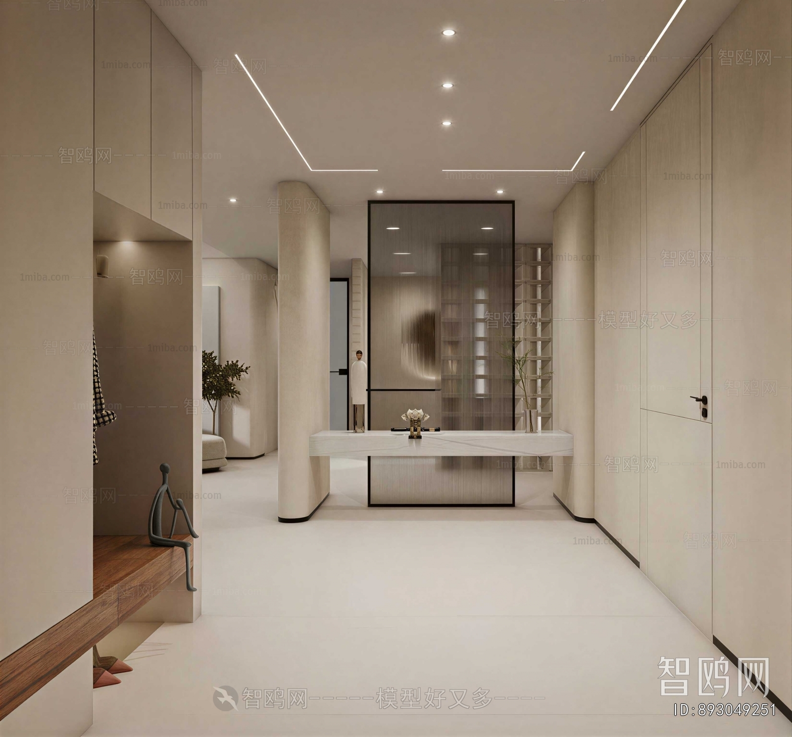 Modern Hallway
