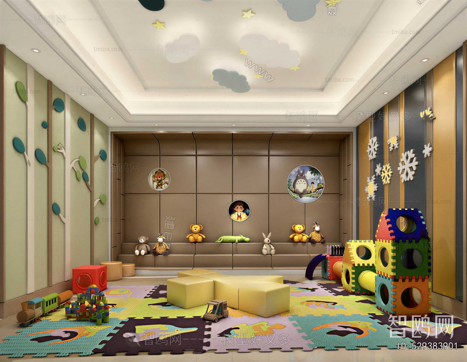 Modern Children's Playroom