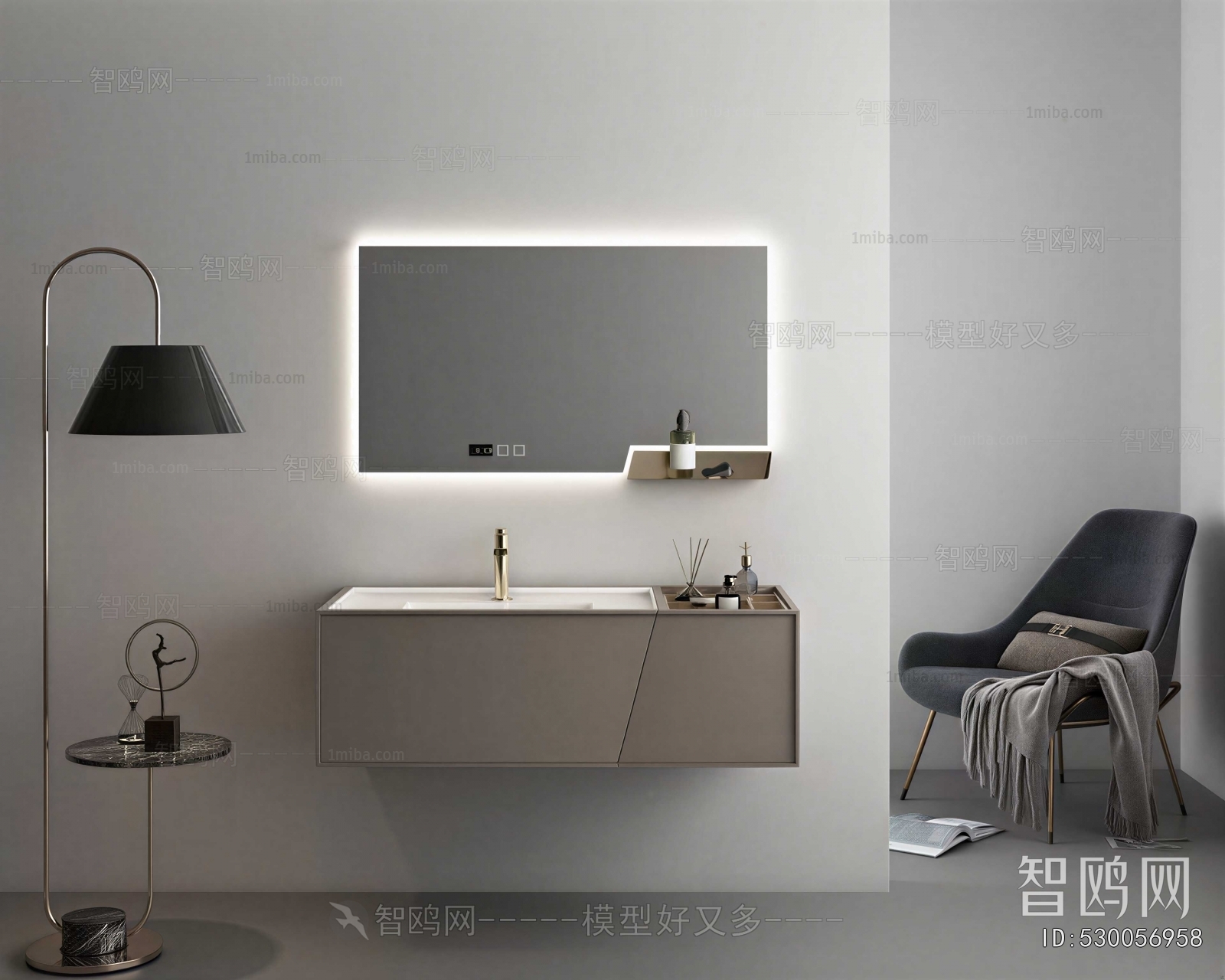 Modern Bathroom Cabinet