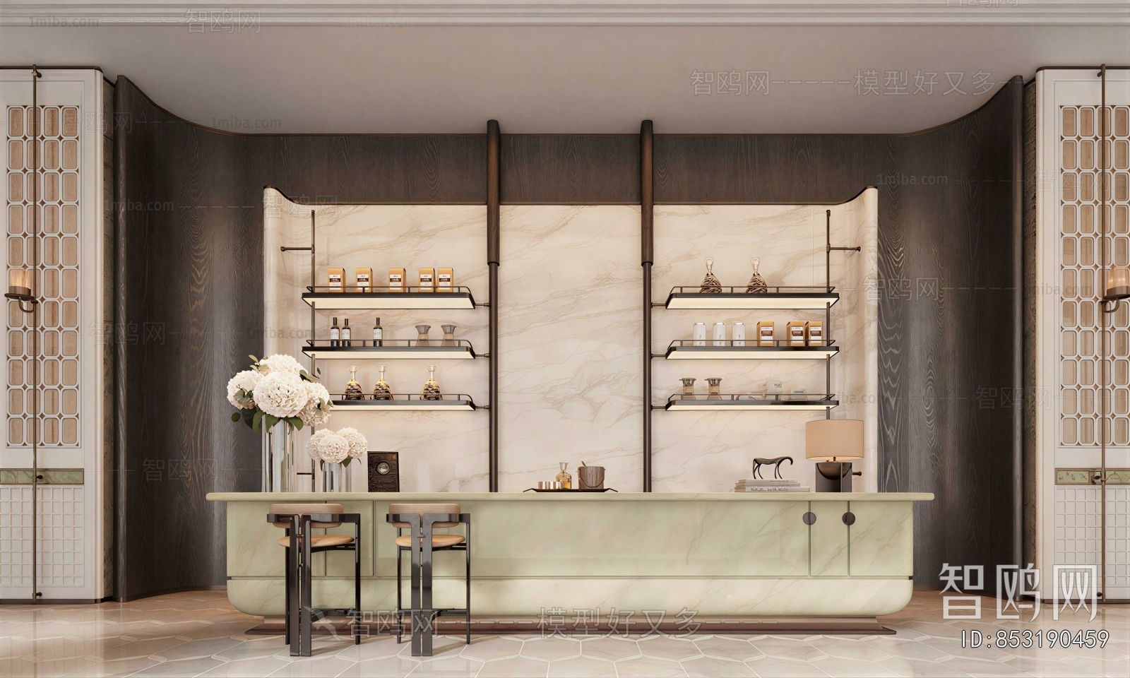 Modern Counter Bar