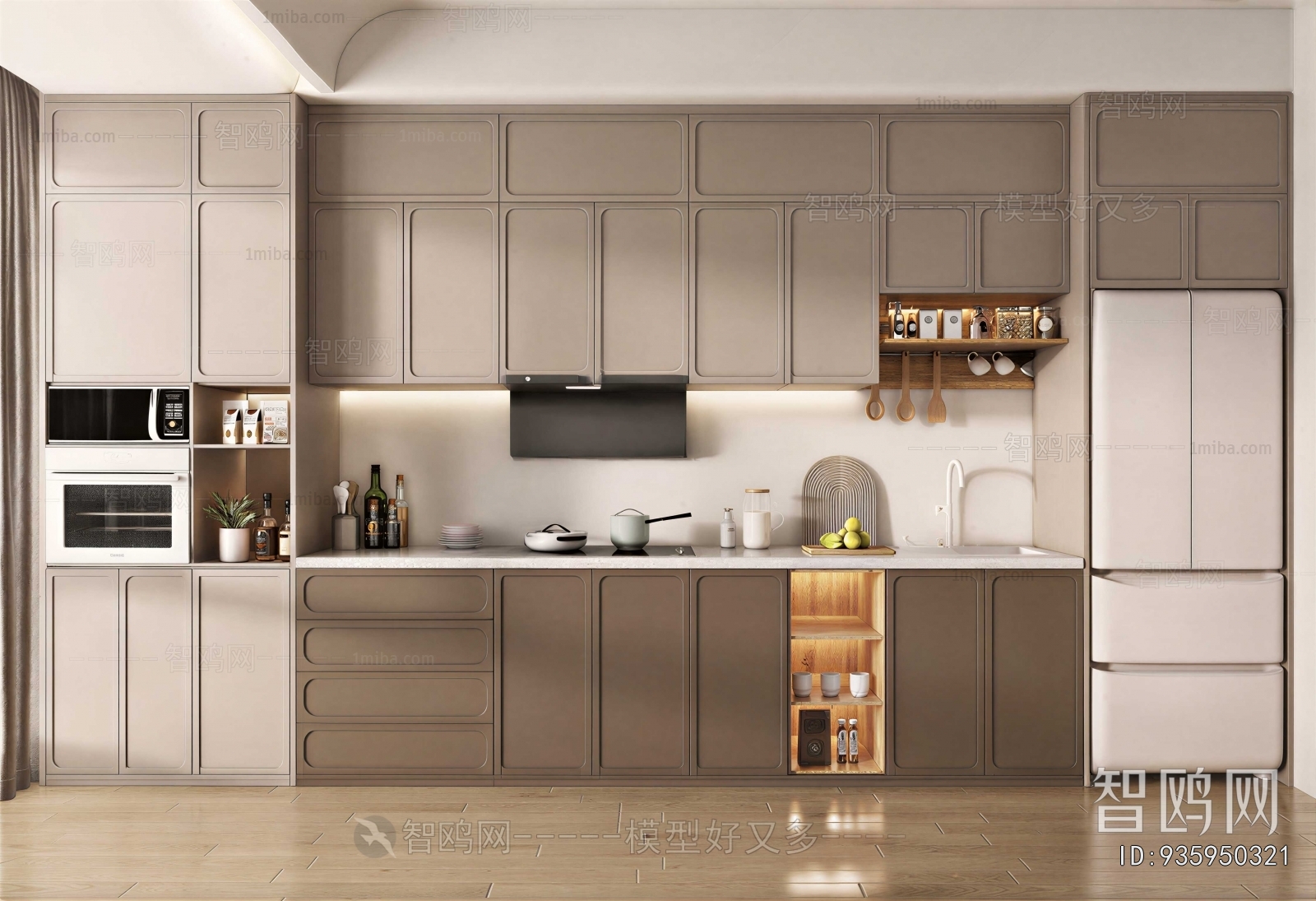 Modern The Kitchen