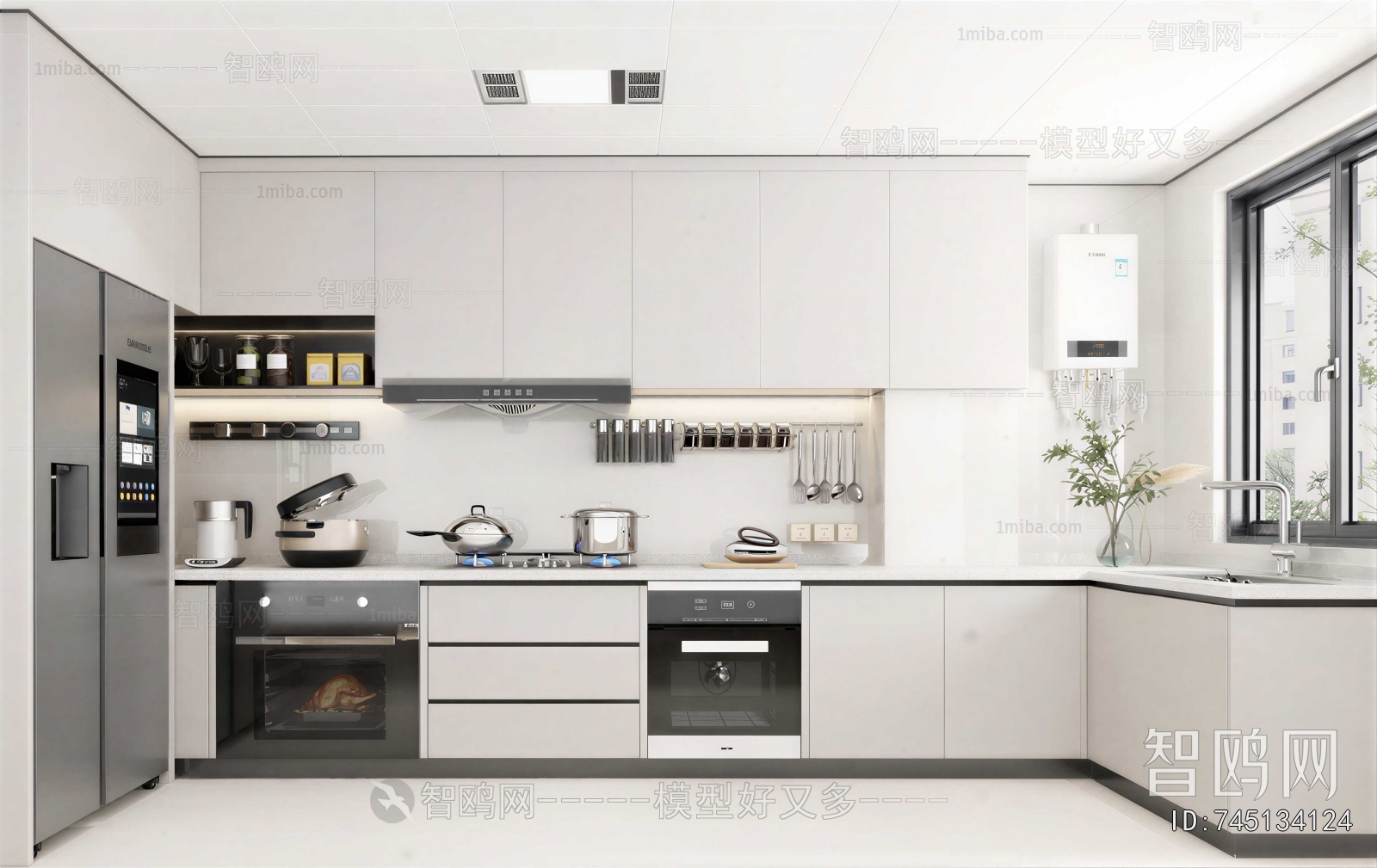 Modern The Kitchen