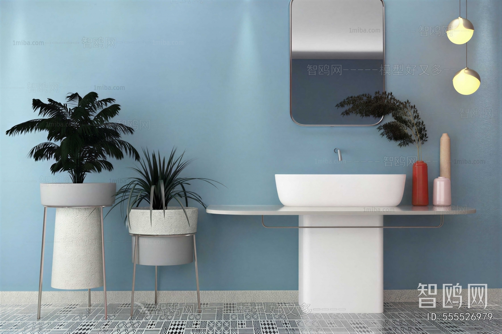 Modern Bathroom Cabinet