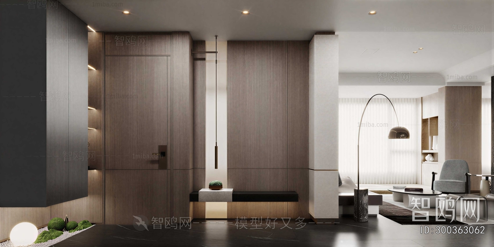 Modern Hallway