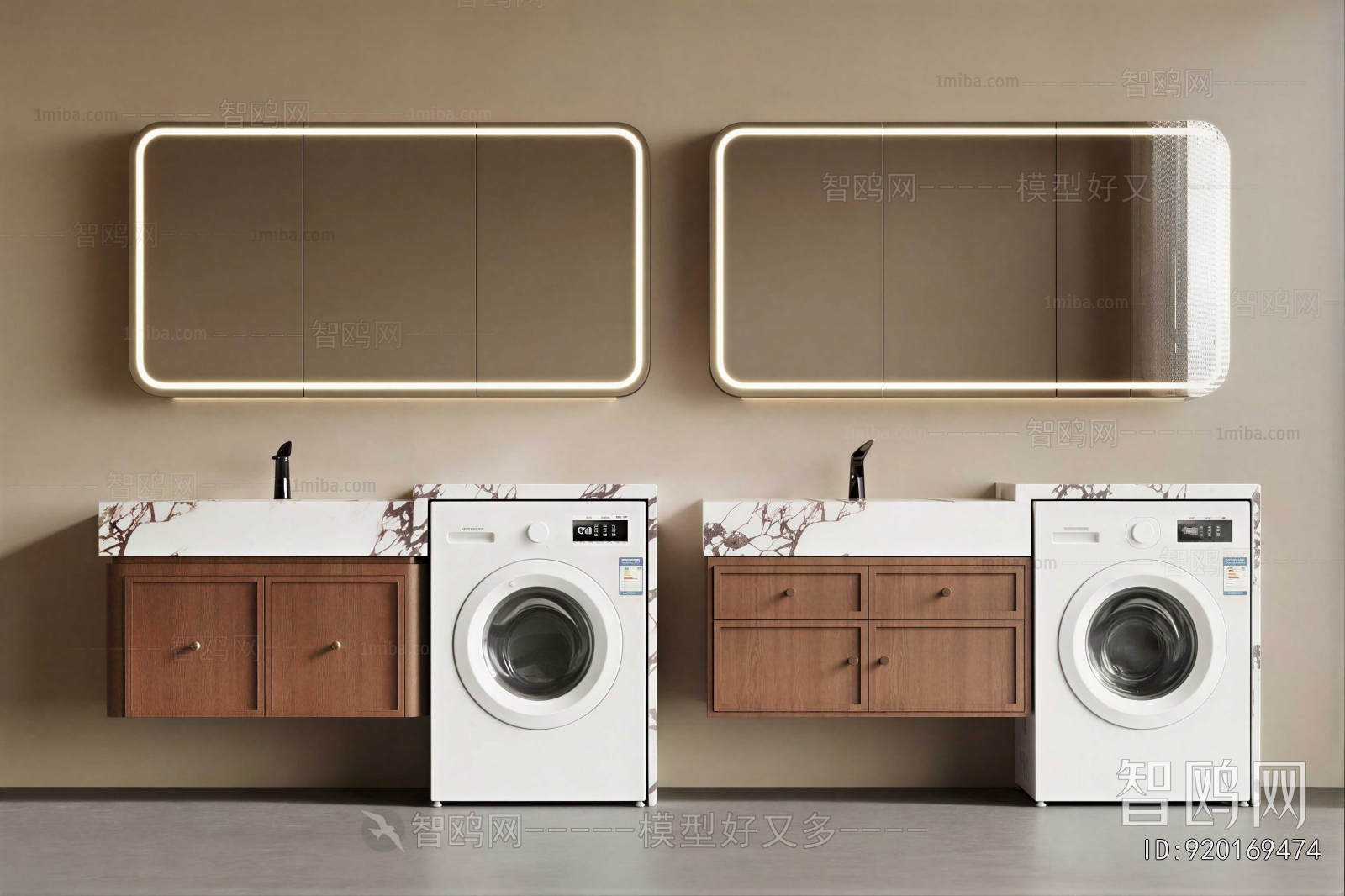 French Style Bathroom Cabinet