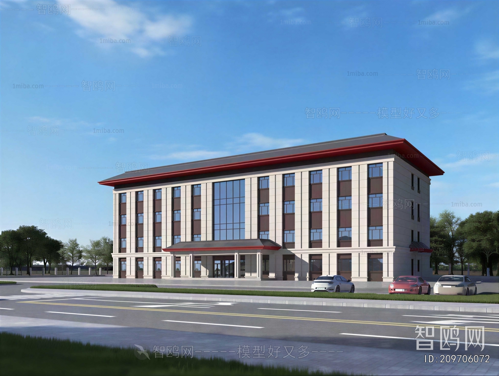 Modern Building Appearance