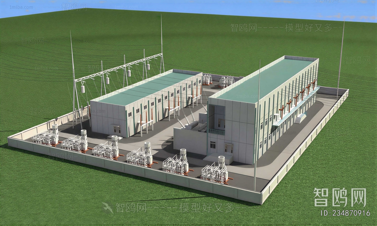 Modern Industrial Building