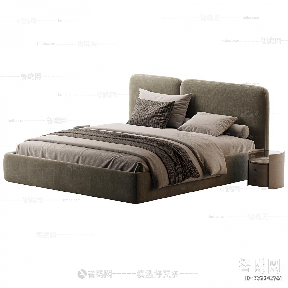 Modern Double Bed