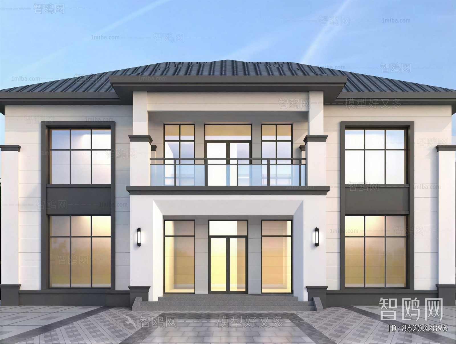 New Chinese Style Detached Villa