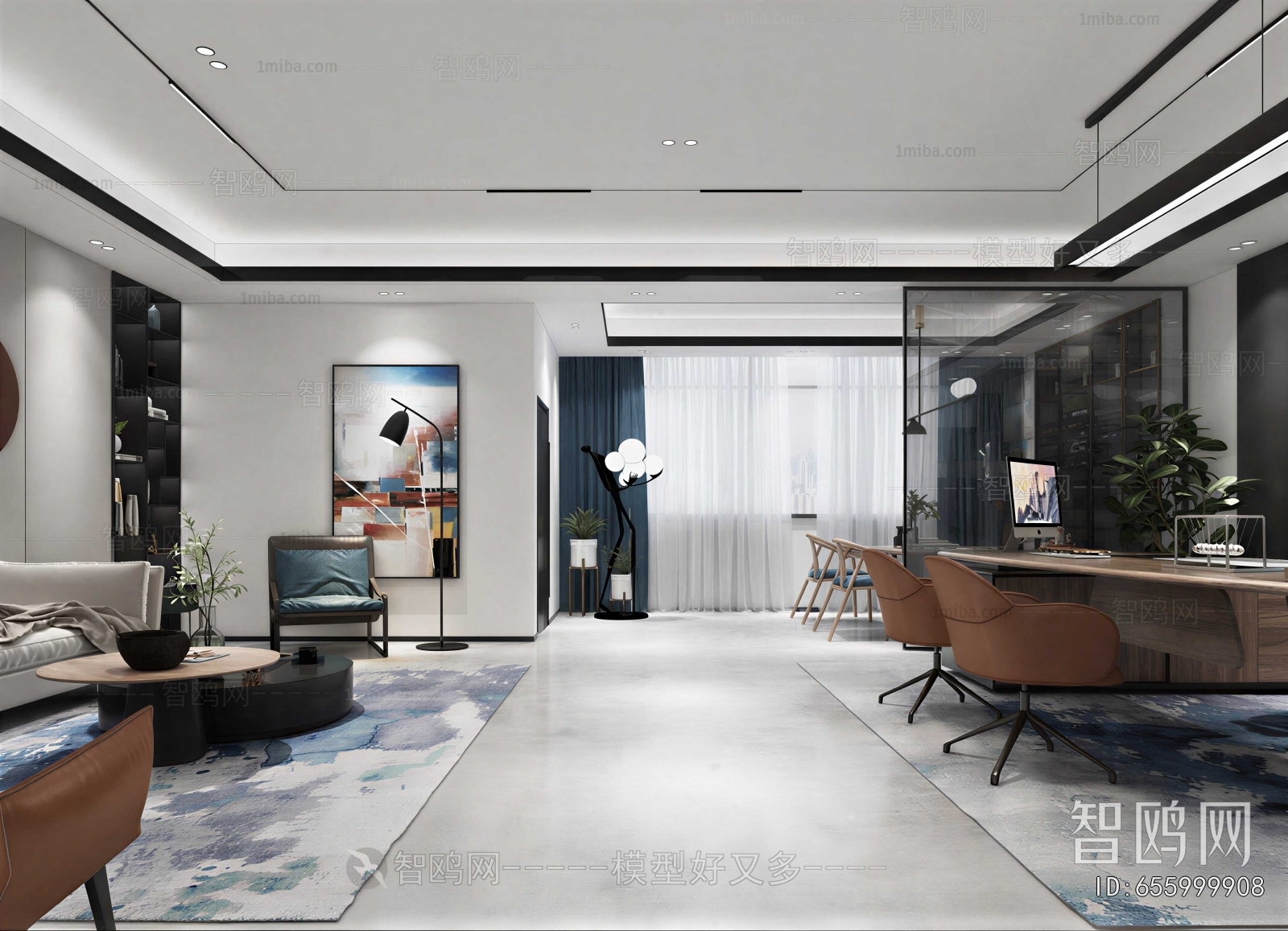 Modern Office Rest Area