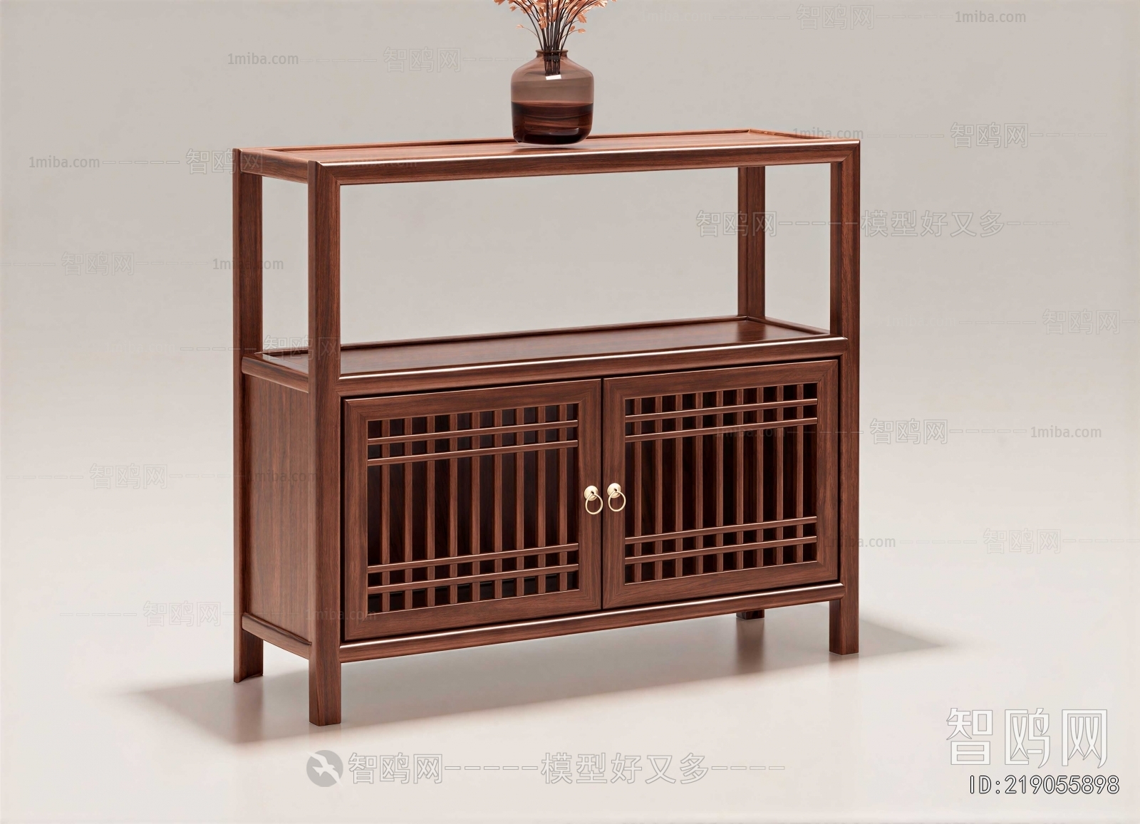 New Chinese Style Entrance Cabinet