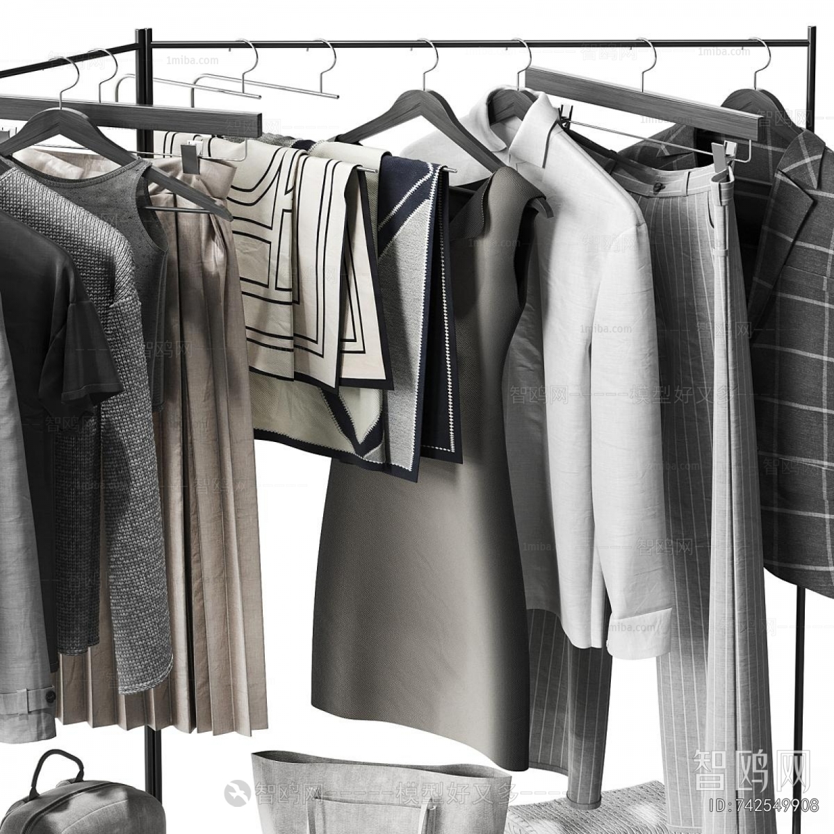 Modern Clothes, Bags And Shoes