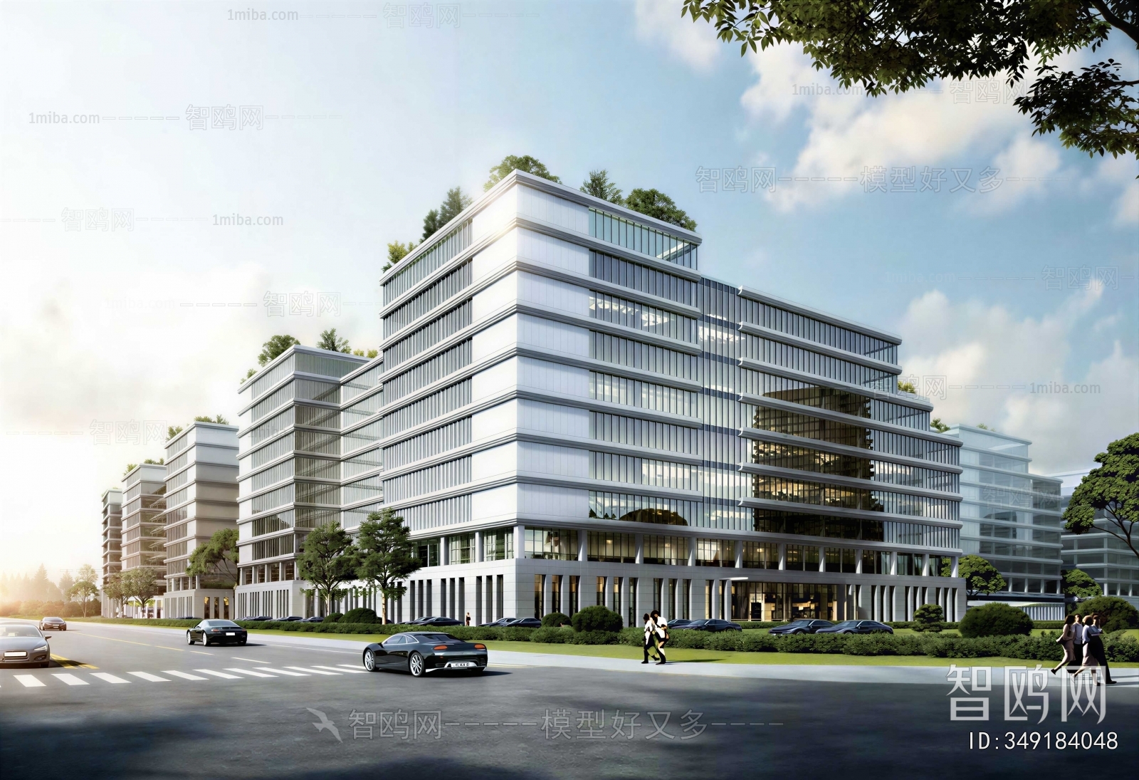Modern Appearance Of Commercial Building