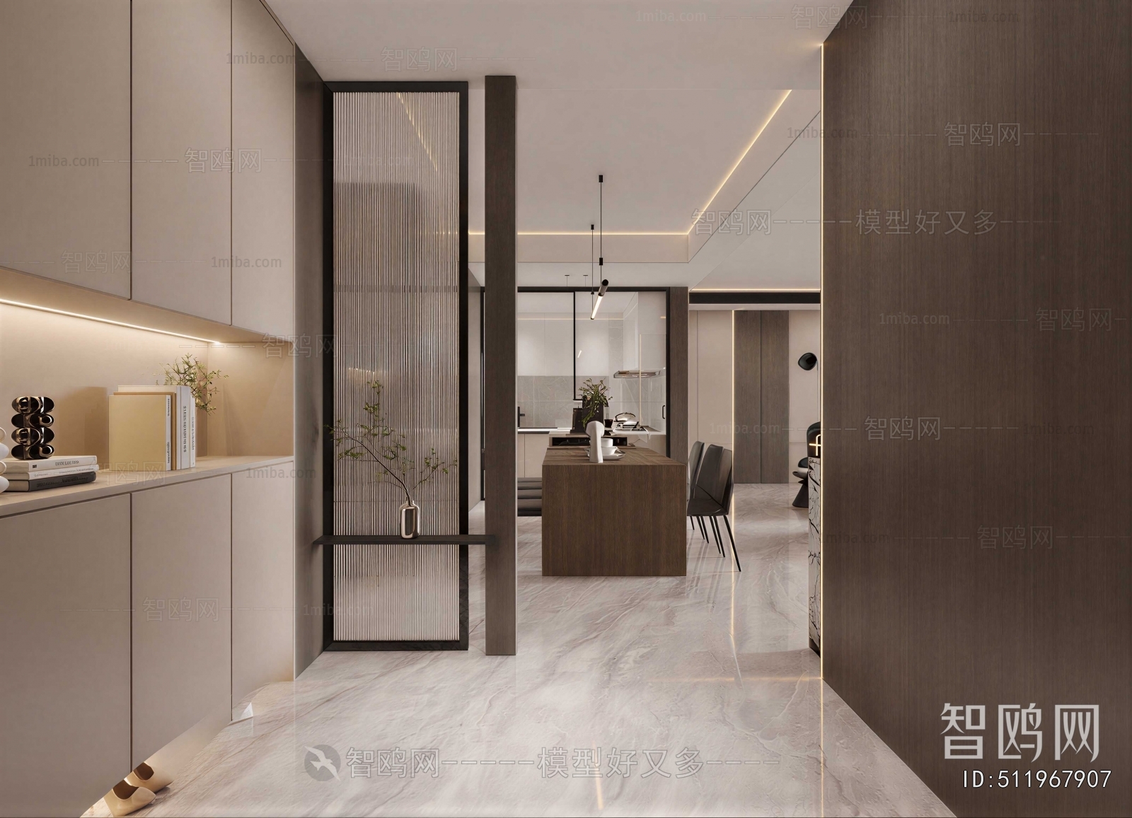 Modern Hallway