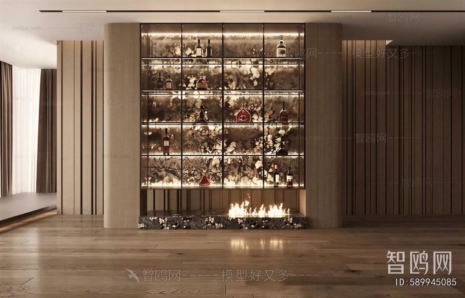 Modern Wine Cabinet