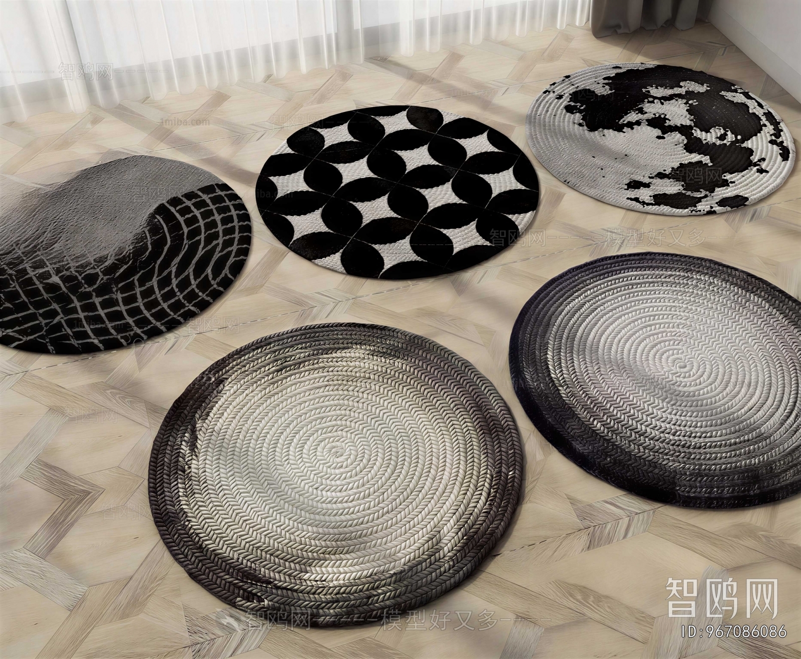 Modern Circular Carpet