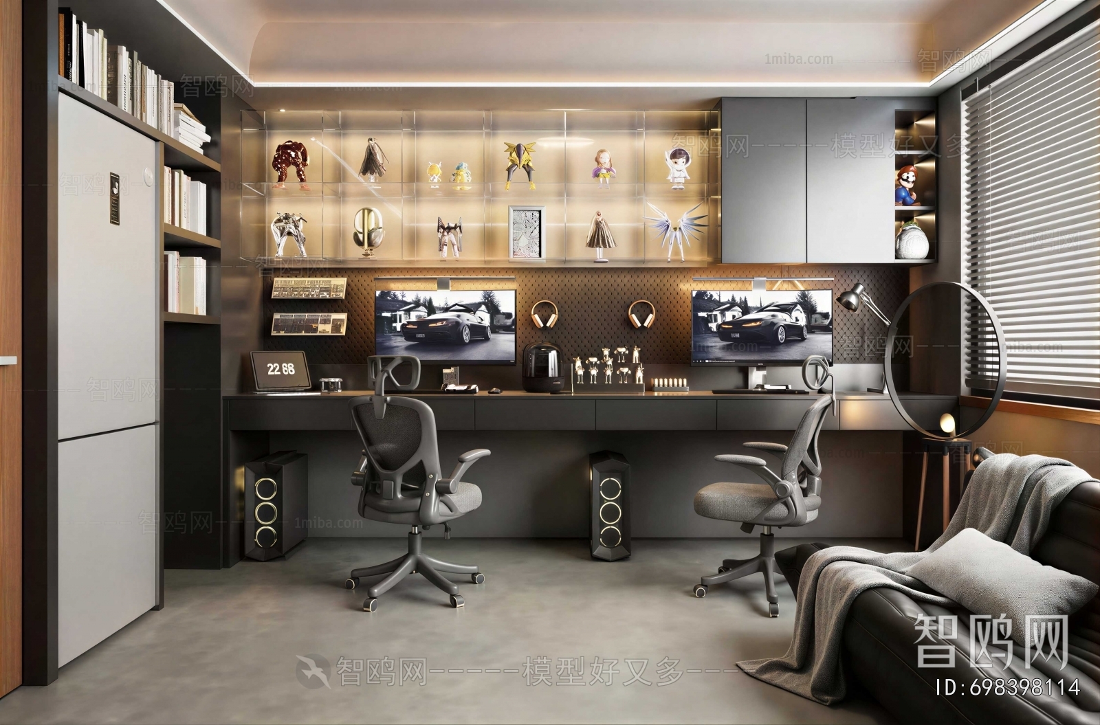 Modern E-sports Room