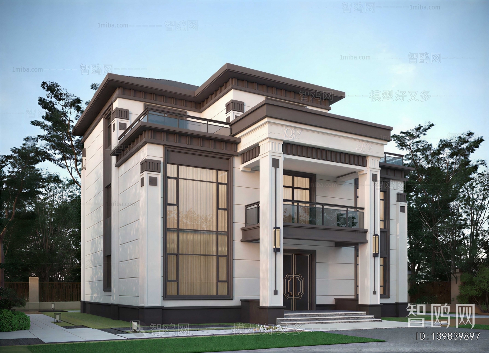 New Chinese Style Detached Villa