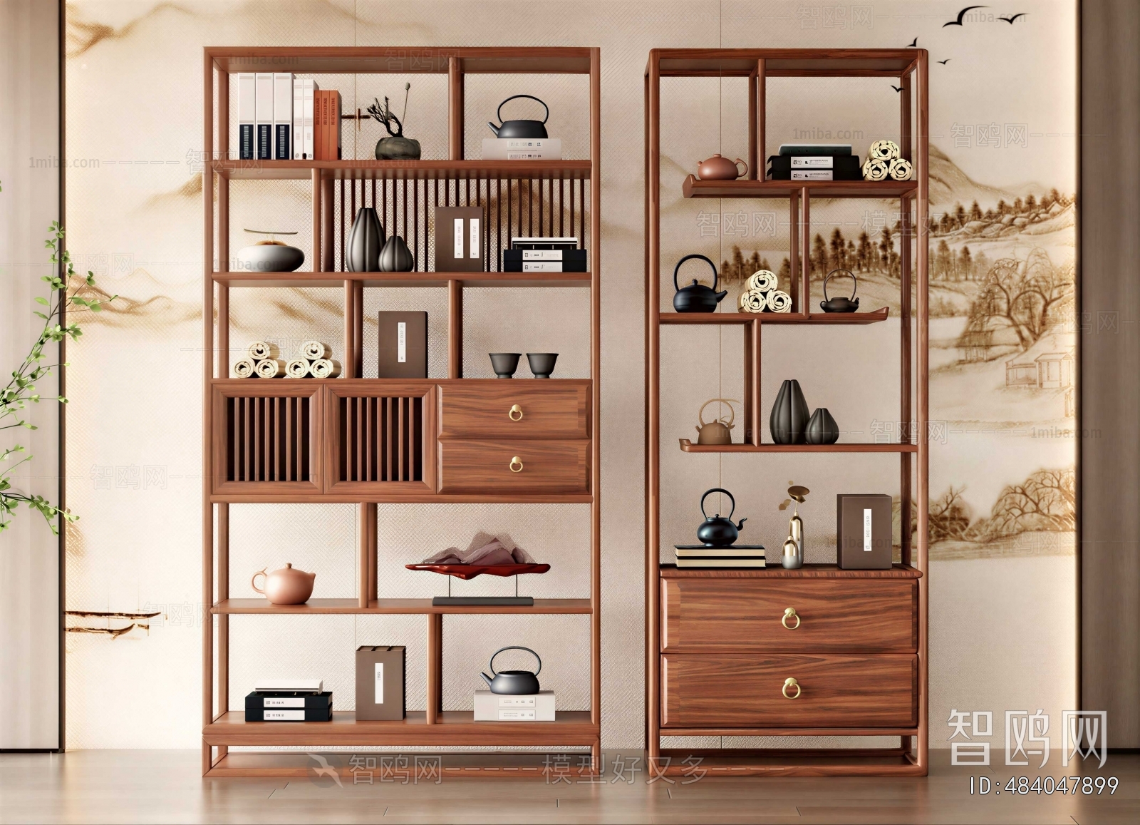 New Chinese Style Antique Rack