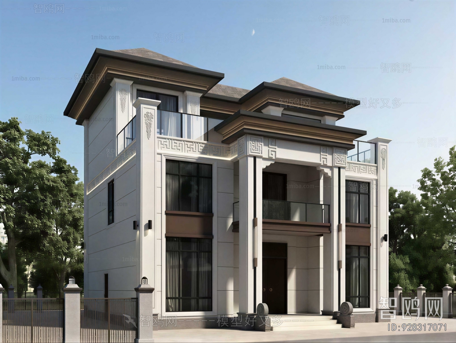 New Chinese Style Detached Villa