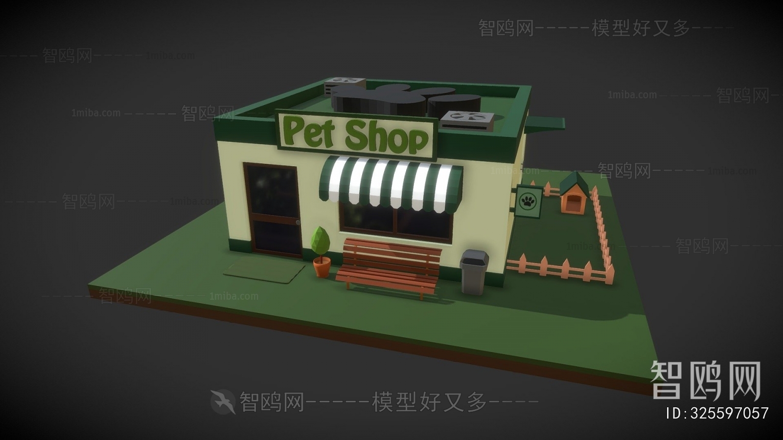 Modern Cartoon House