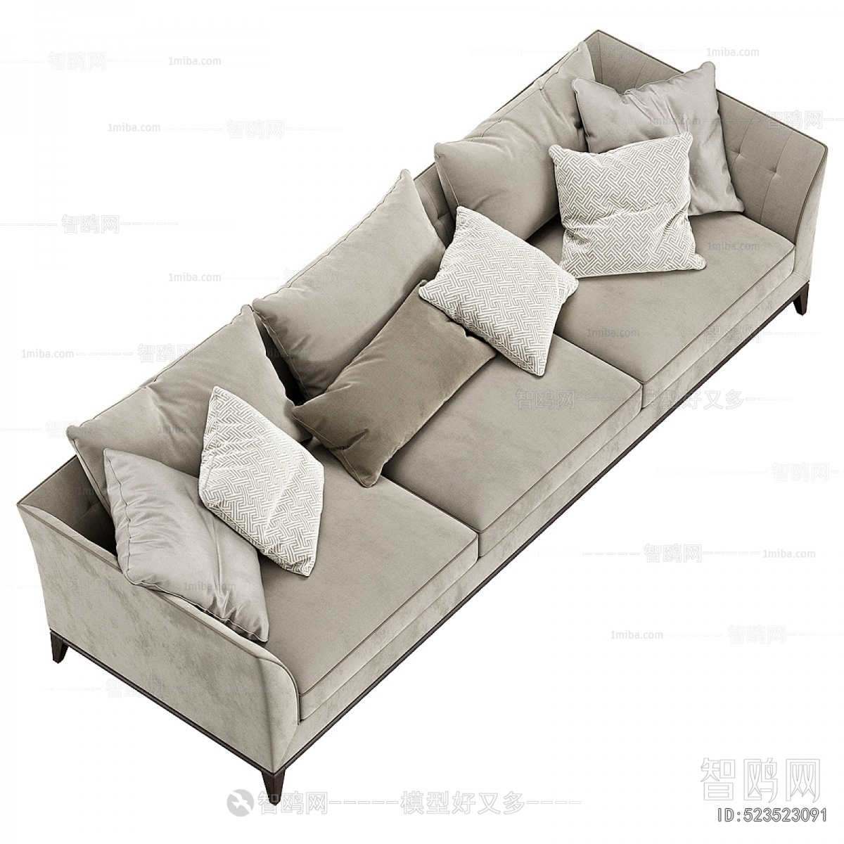 Modern Three-seat Sofa