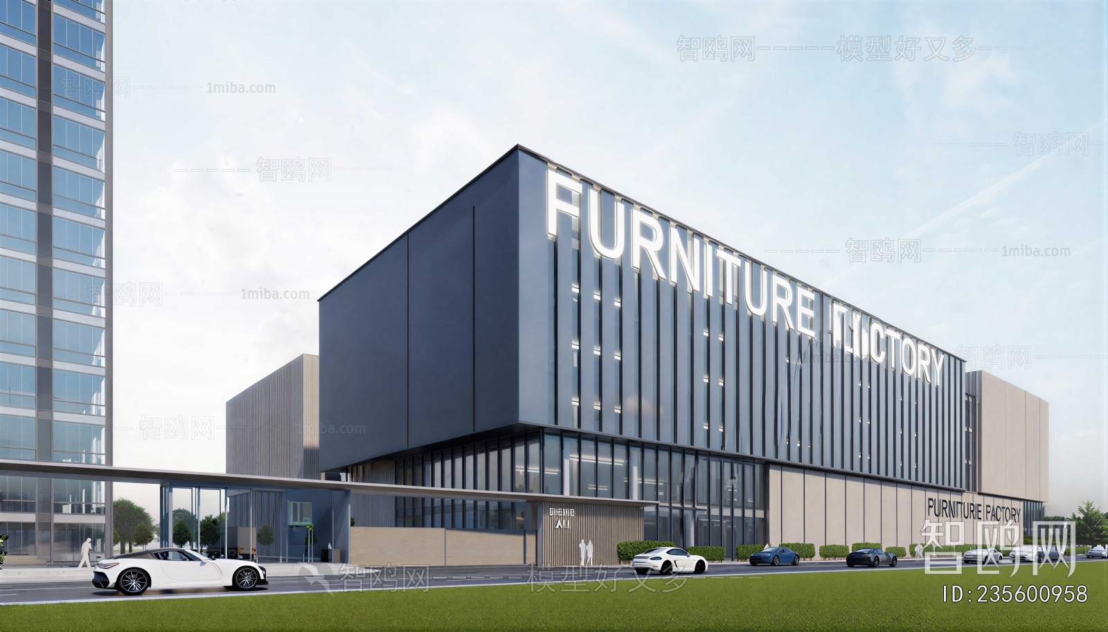 Modern Building Appearance