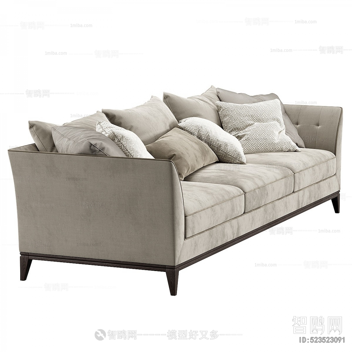Modern Three-seat Sofa