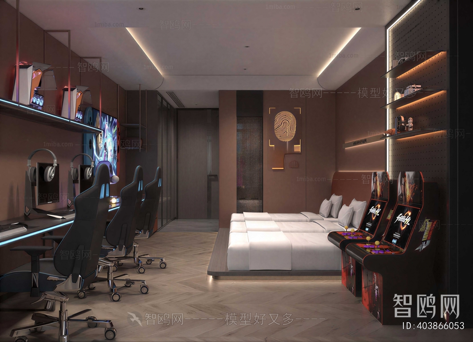 Modern Guest Room
