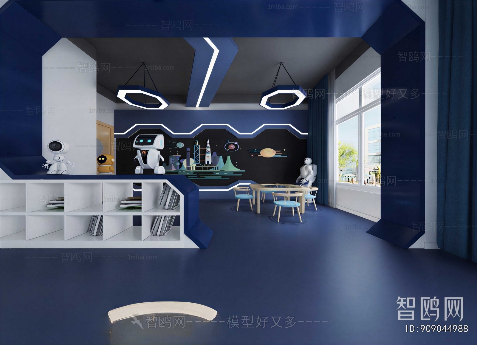 Modern Children's Playroom