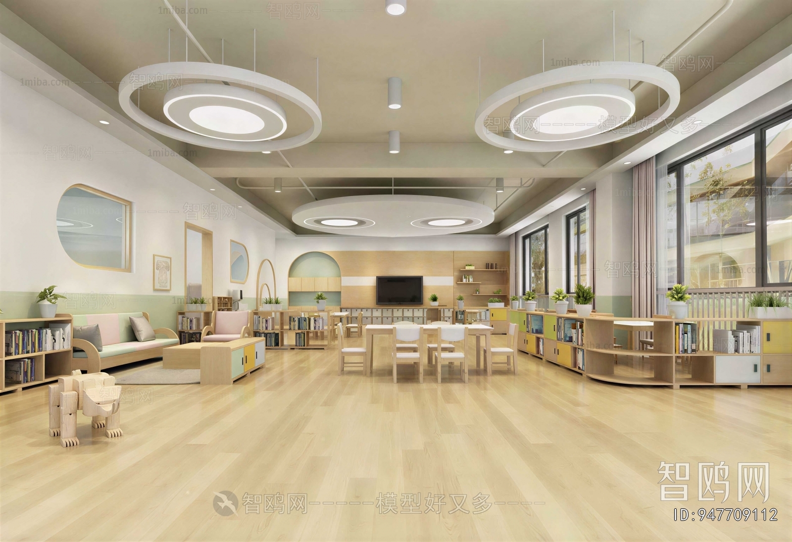 Modern Kindergarten Classrooms