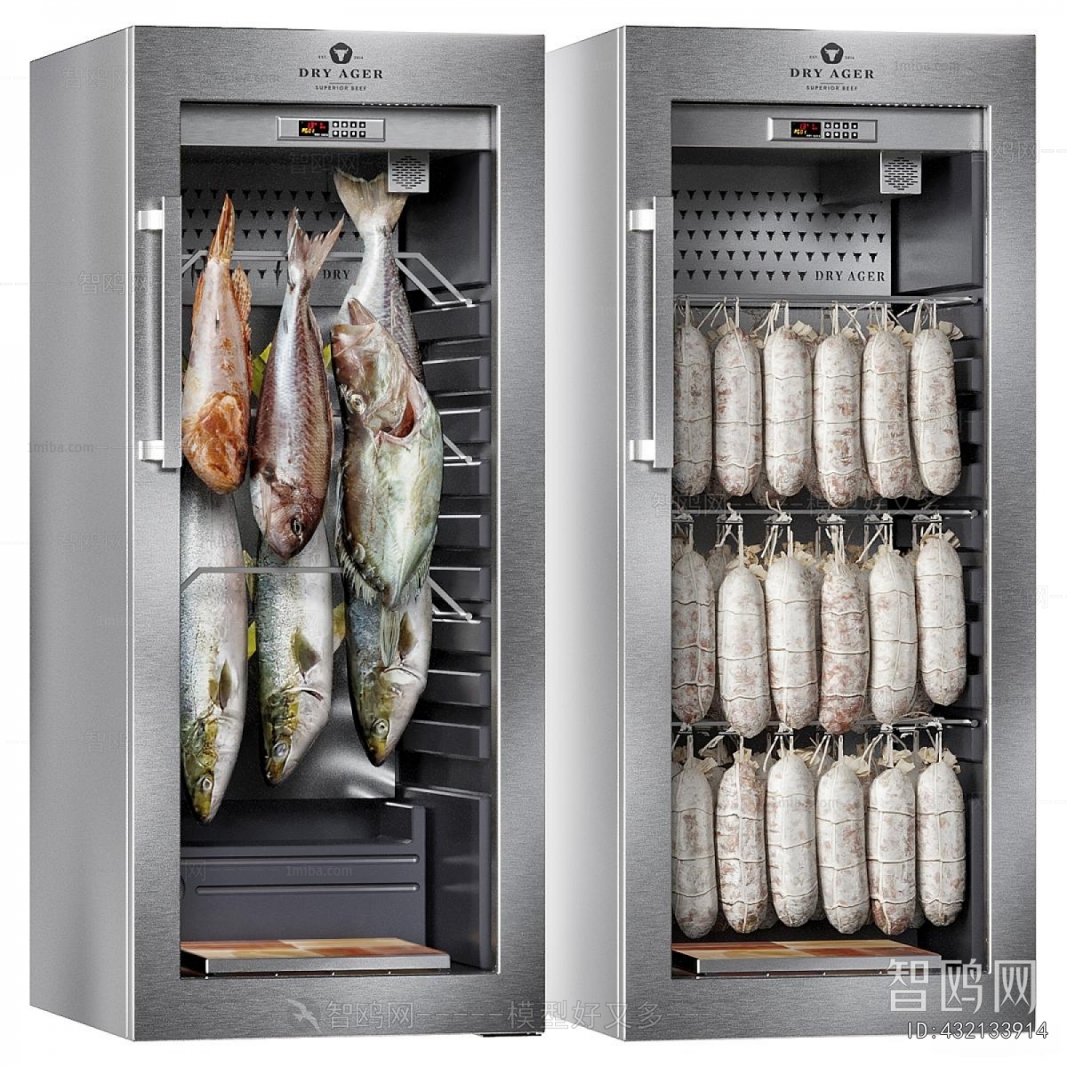 Modern Refrigerator Freezer