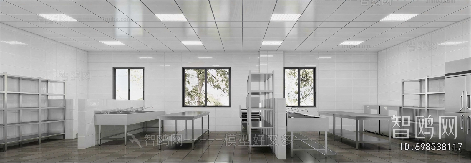 Modern Central Kitchen