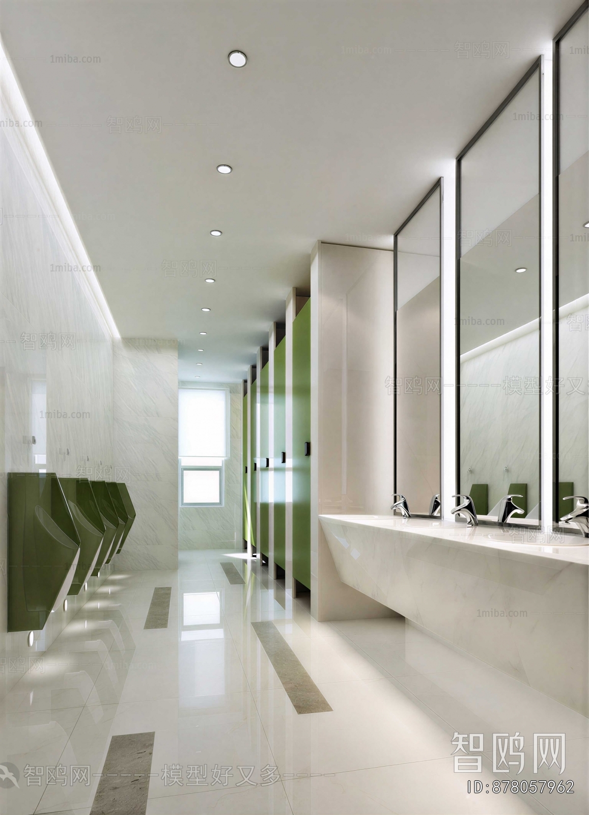 Modern Public Toilet