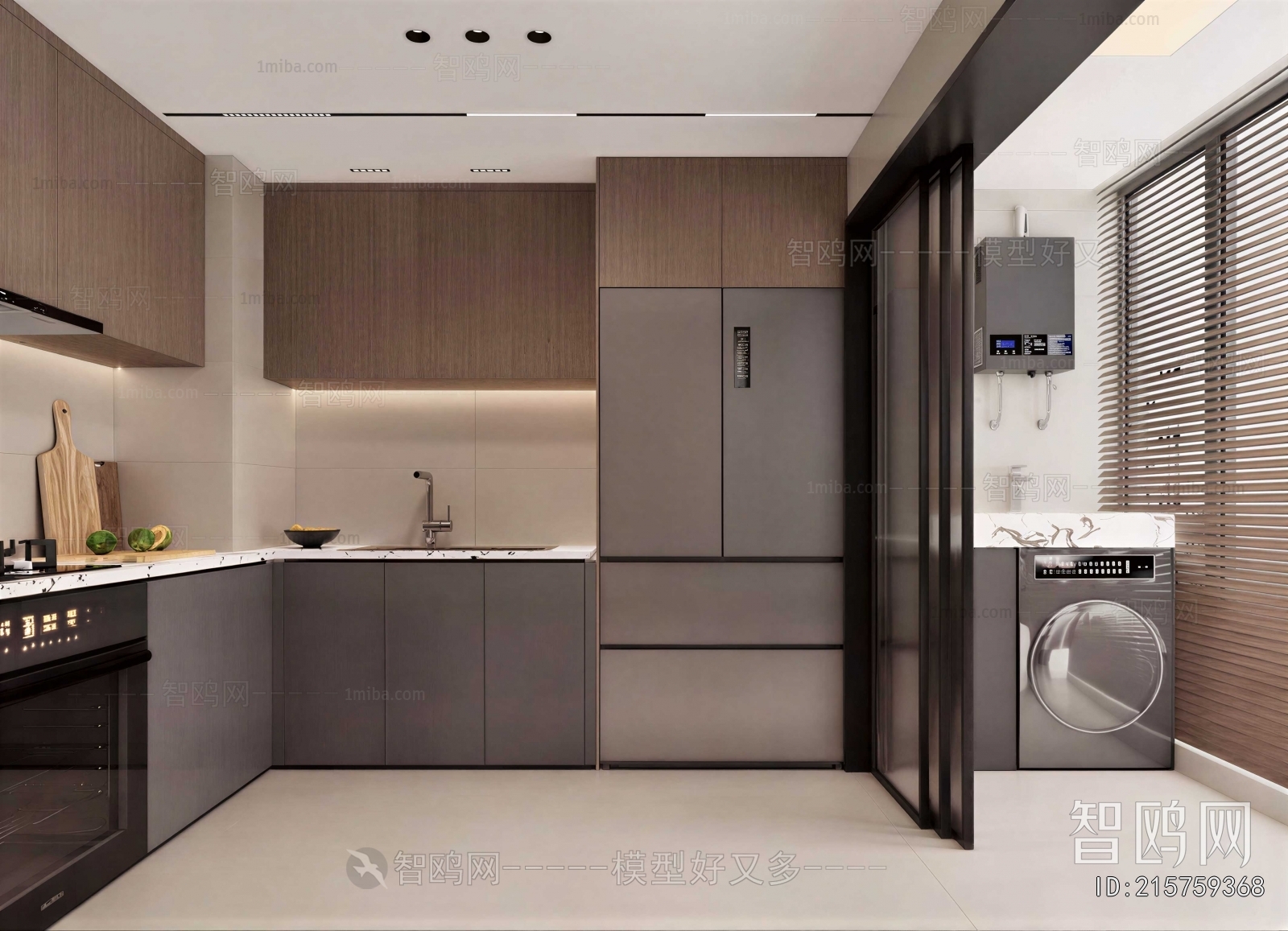 Modern The Kitchen