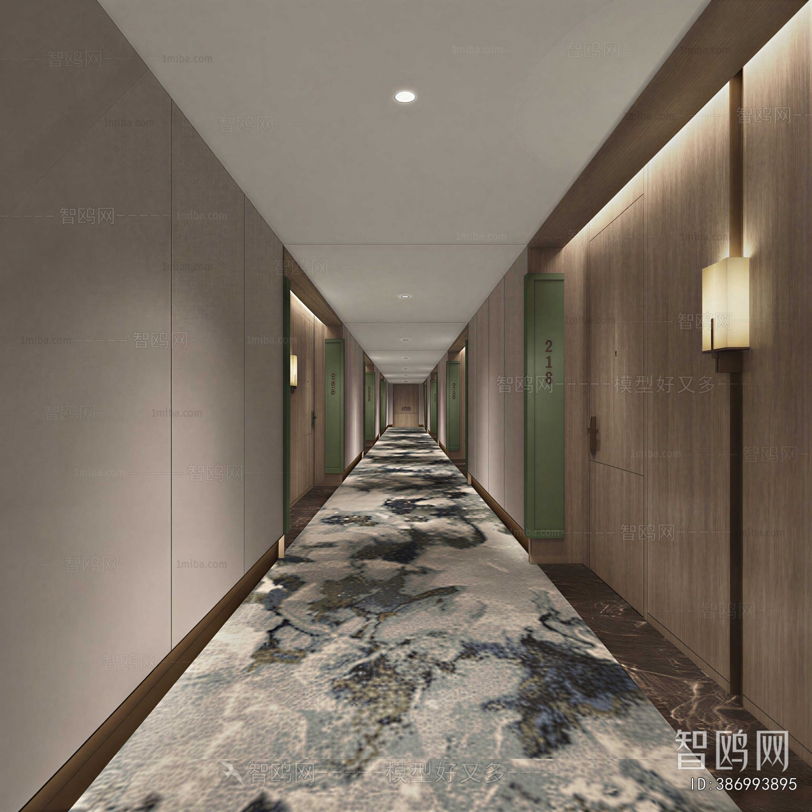 New Chinese Style Corridor