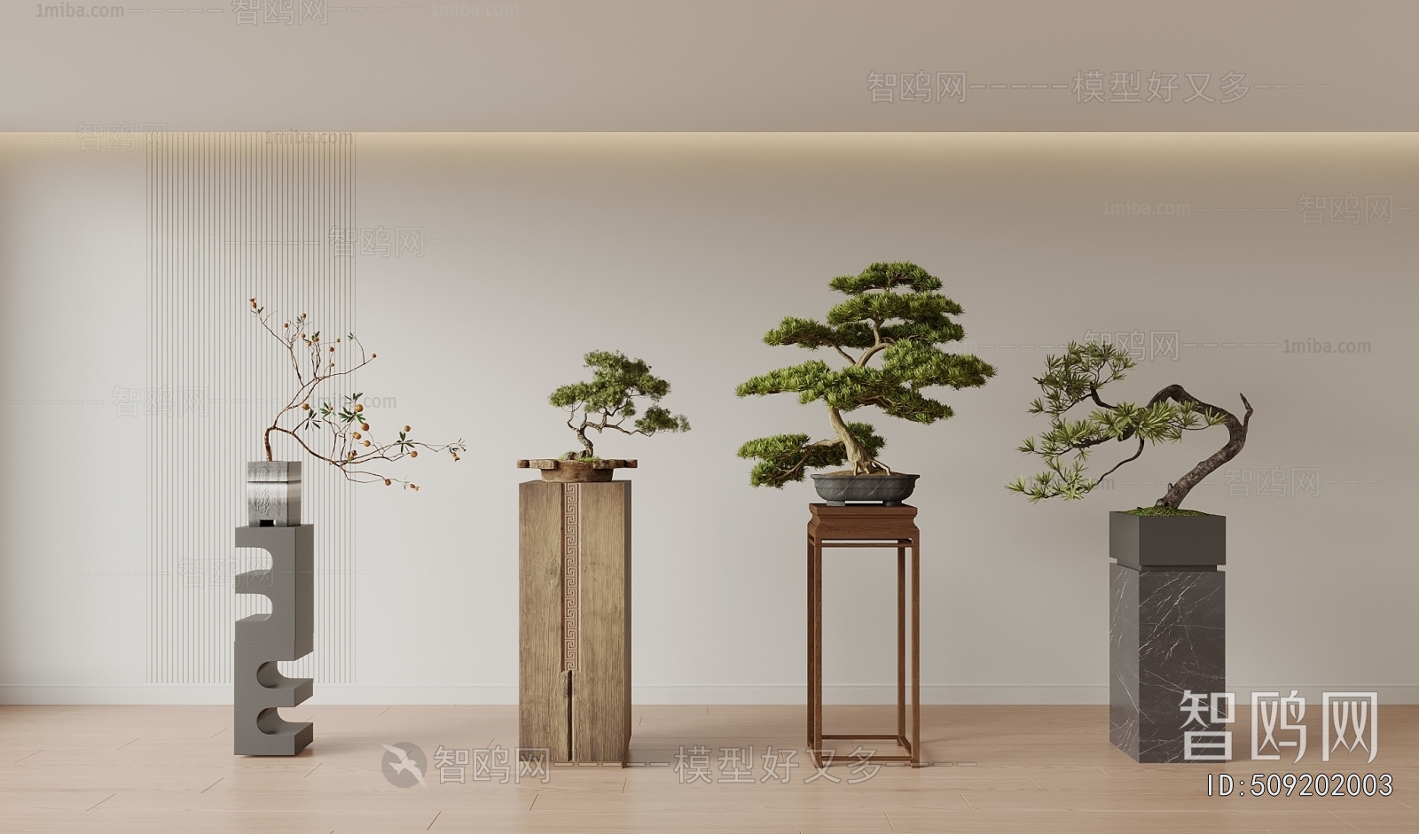 New Chinese Style Bonsai