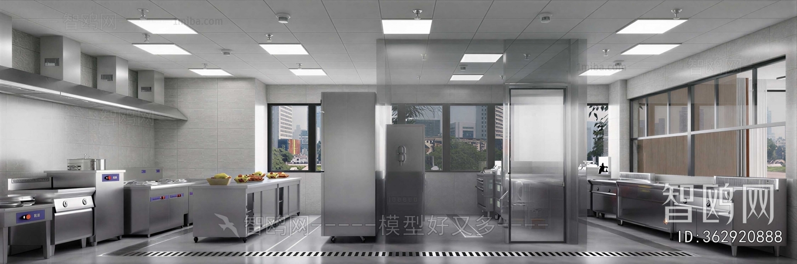 Modern Central Kitchen