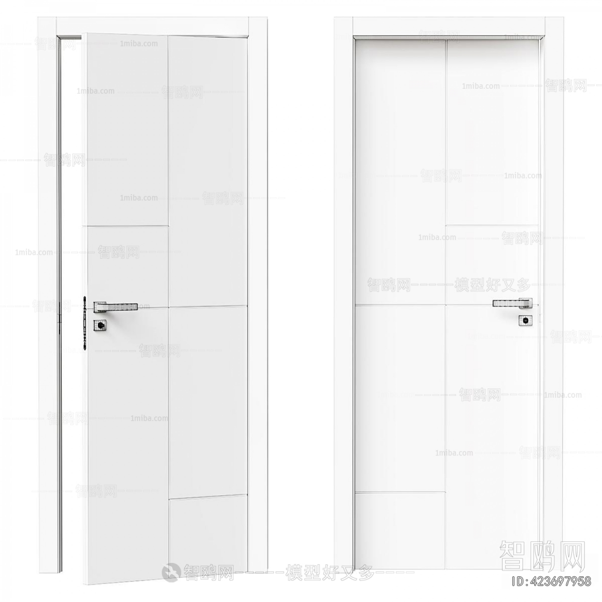 Modern Single Door