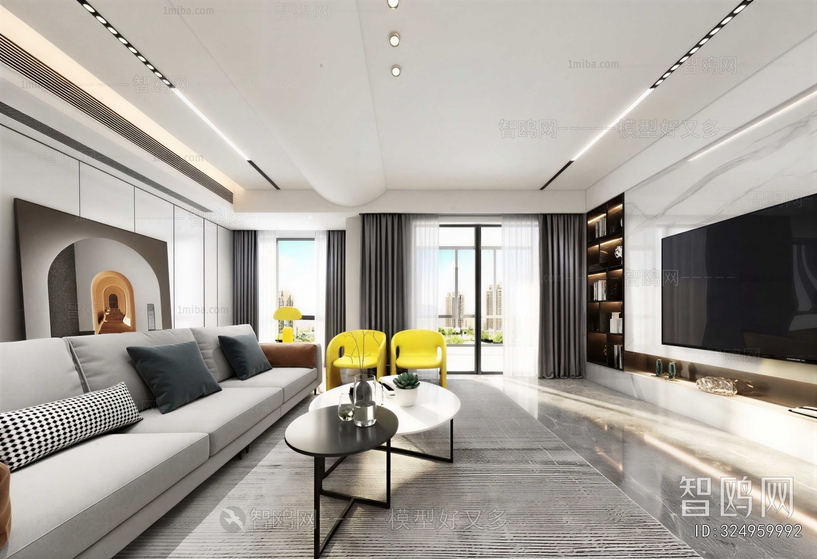 Modern A Living Room