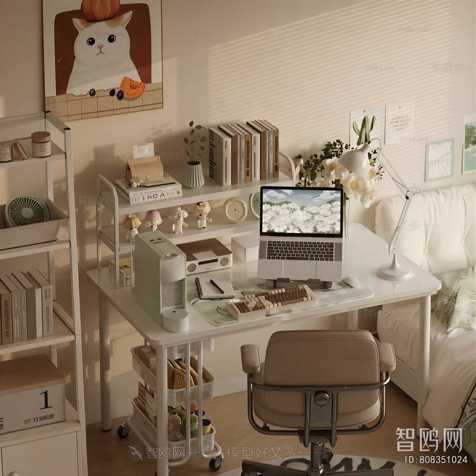 Modern Computer Desk And Chair