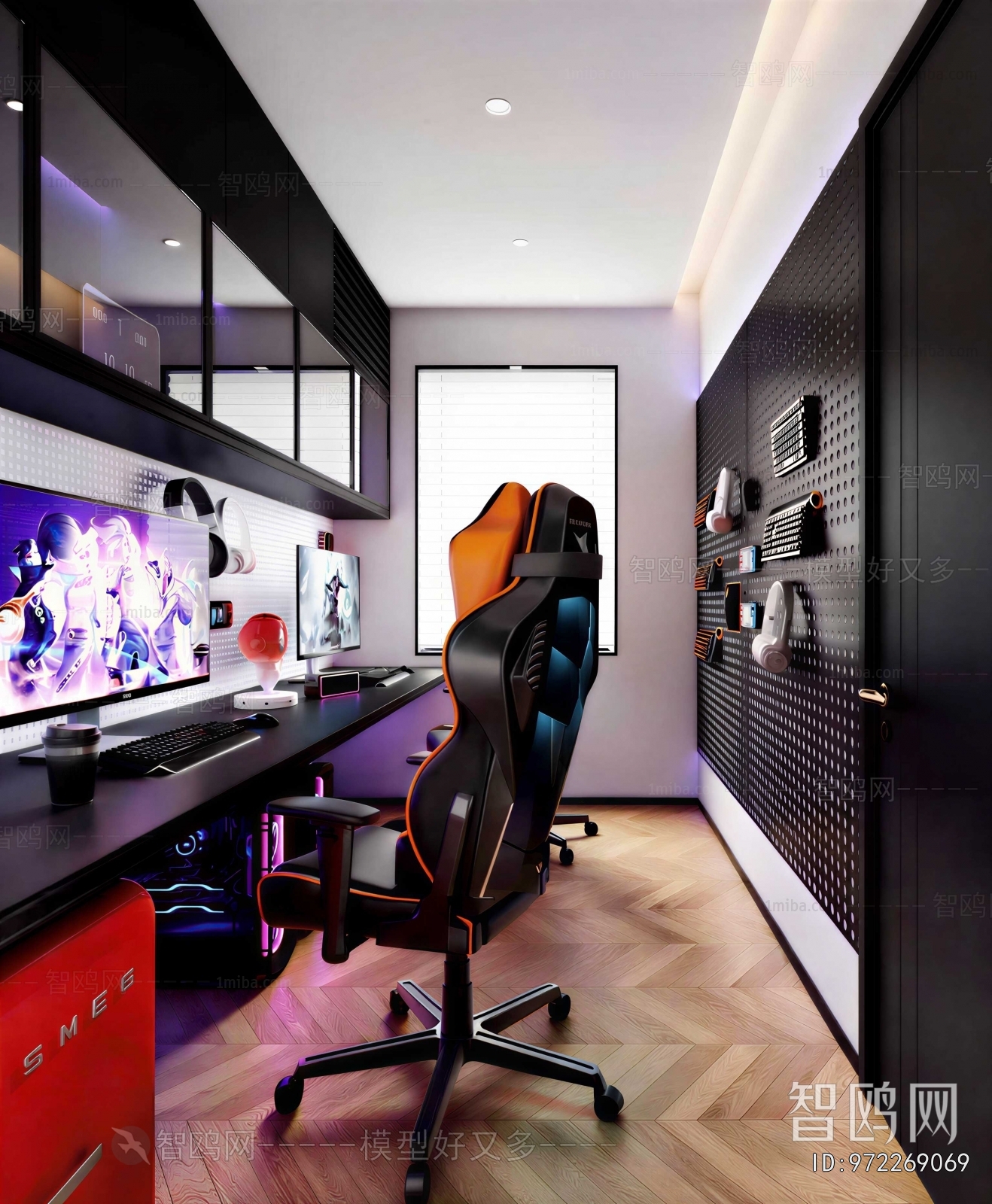 Modern E-sports Room